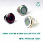 Stainless push button switch
