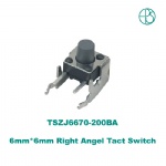 Right angle tact switch